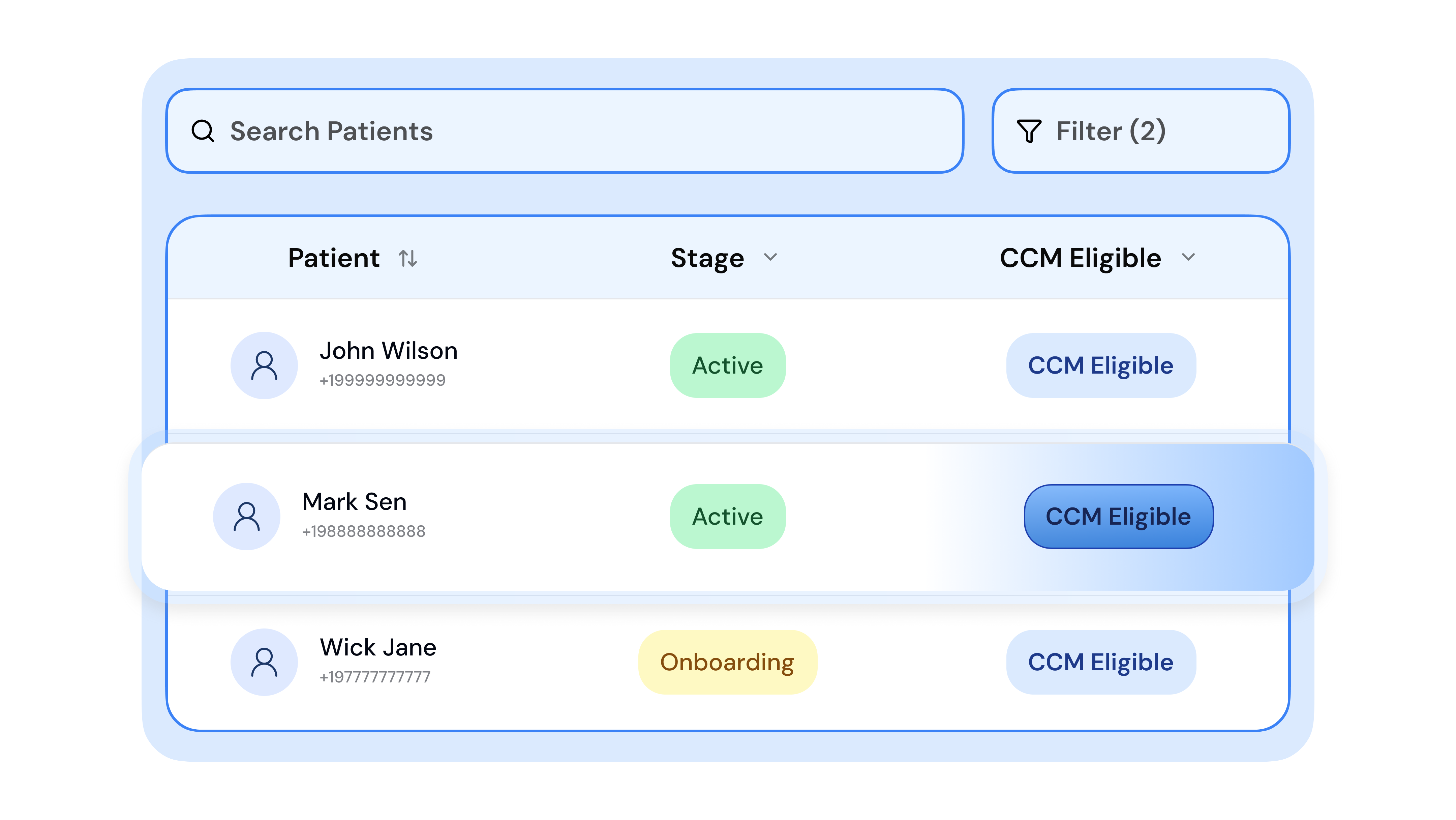 Spot eligible patients instantly